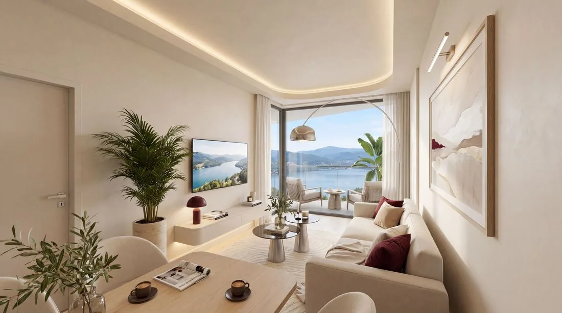 Sypialnia w apartamencie Lifestyle